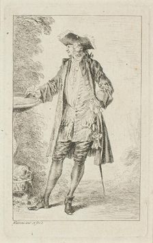 Figures de modes, c. 1710. Creator: Jean-Antoine Watteau