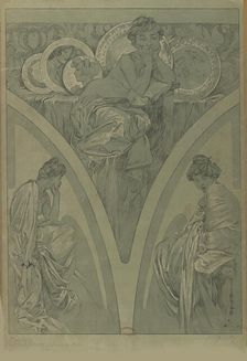 Figures décoratives, 1902. Creator: Mucha, Alfons Marie (1860-1939)