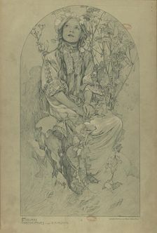 Figures décoratives, 1902. Creator: Mucha, Alfons Marie (1860-1939)