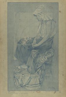 Figures décoratives, 1902. Creator: Mucha, Alfons Marie (1860-1939)