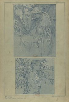 Figures décoratives, 1902. Creator: Mucha, Alfons Marie (1860-1939)