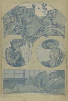 Figures décoratives, 1902. Creator: Mucha, Alfons Marie (1860-1939)