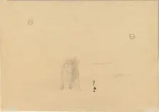 Figures in a Landscape (verso), c. 1919. Creator: Jean Louis Forain (French, 1852-1931)
