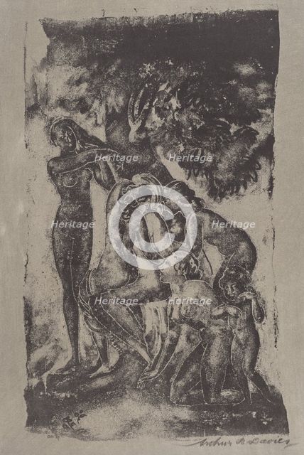 Figures of Earth, 1923. Creator: Arthur Davies.