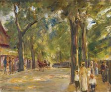 Figures on the Grosse Seestrasse in Wannsee