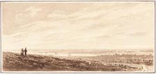 Figures Overlooking a Bay near the Mouth of the Paye, Lincolnshire, 1849. Creator: Unknown