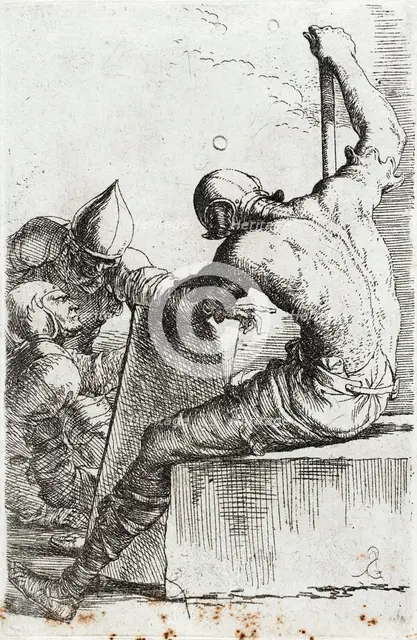 Figurine: A Warrior, between c1656 and c1657. Creator: Salvator Rosa.