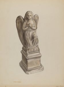 Figurine, c. 1937. Creator: Mina Lowry