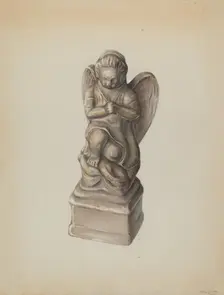 Figurine, c. 1937. Creator: Mina Lowry