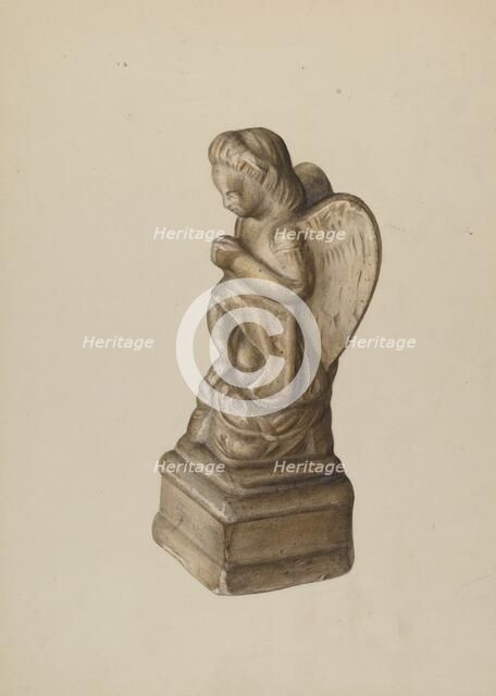 Figurine, c. 1940. Creator: Mina Lowry.