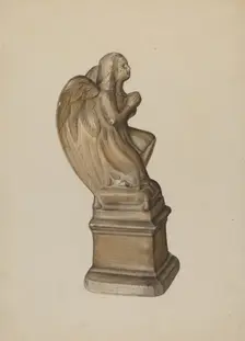 Figurine, c. 1940. Creator: Mina Lowry