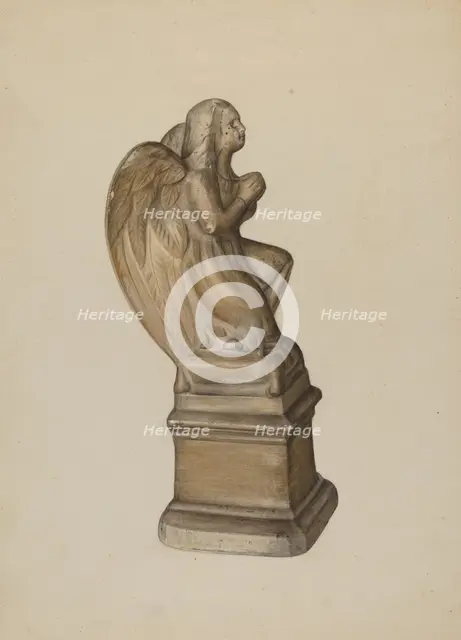 Figurine, c. 1940. Creator: Mina Lowry.