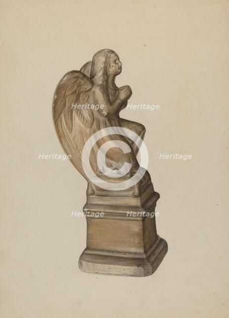 Figurine, c. 1940. Creator: Mina Lowry.