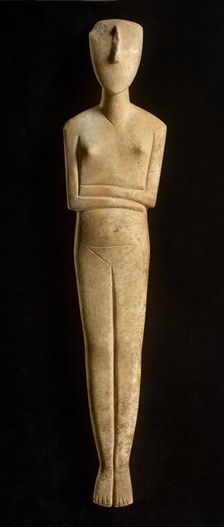 Figurine, Early Cycladic II Period, c2800-c2300BC