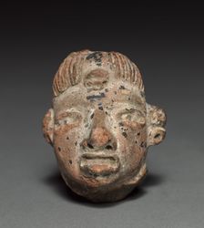Figurine Head, 100 BC - 300. Creator: Unknown