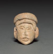 Figurine Head, 1500-1000 BC. Creator: Unknown
