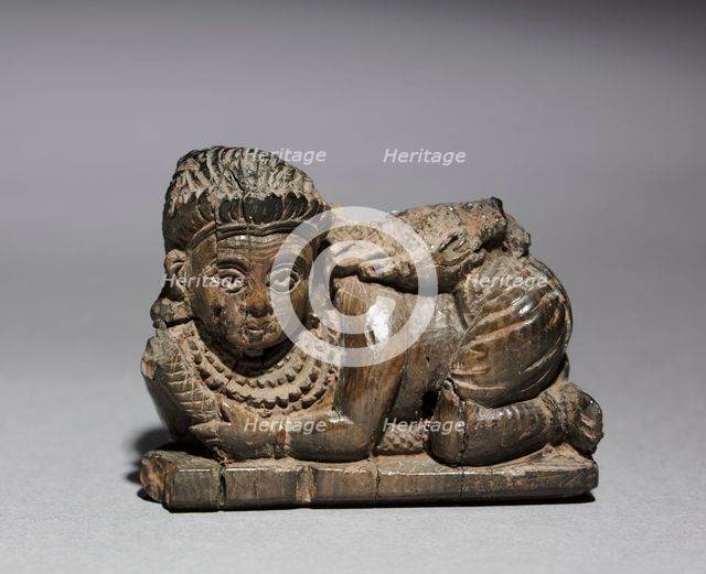 Figurine of a Crouching Woman, 900-800 BC. Creator: Unknown.