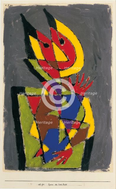 Figurine of the Colourful Devil, 1927.