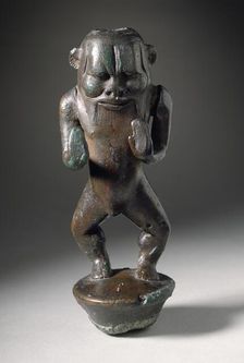 Figurine of the God Bes, 711-657 B.C.. Creator: Unknown