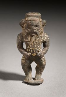 Figurine of the God Bes, Third Intermediate Period (1081-711 B.C.). Creator: Unknown