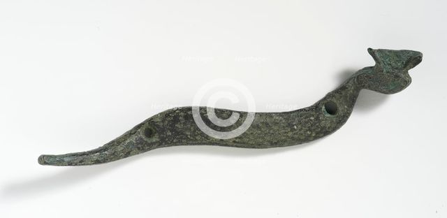 Figurine of the Horned Viper Hieroglyph, Ptolemaic Period (332-30 BCE) or earlier. Creator: Unknown.