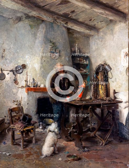 Figurine Maker (Il figurinaio), 1888.