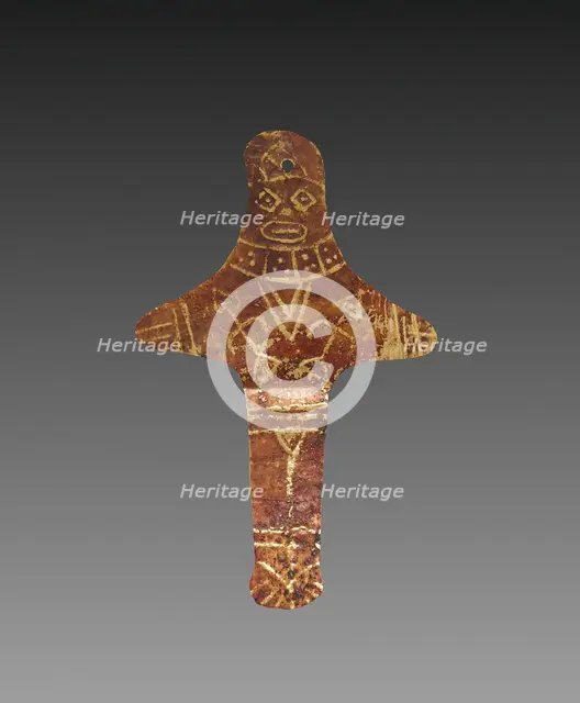Figurine Plaque, c. 300 BC-AD 200. Creator: Unknown.