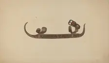 File Skates, c. 1940. Creator: Sydney Roberts