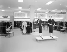 Filene's, business in North Shore Shopping Center, Peabody, Massachusetts, 1957. Creator: Gottscho-Schleisner, Inc
