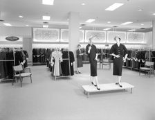 Filene's, business in North Shore Shopping Center, Peabody, Massachusetts, 1957. Creator: Gottscho-Schleisner, Inc