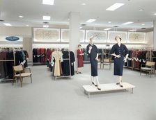 Filene's, business in North Shore Shopping Center, Peabody, Massachusetts, 1957. Creator: Gottscho-Schleisner, Inc