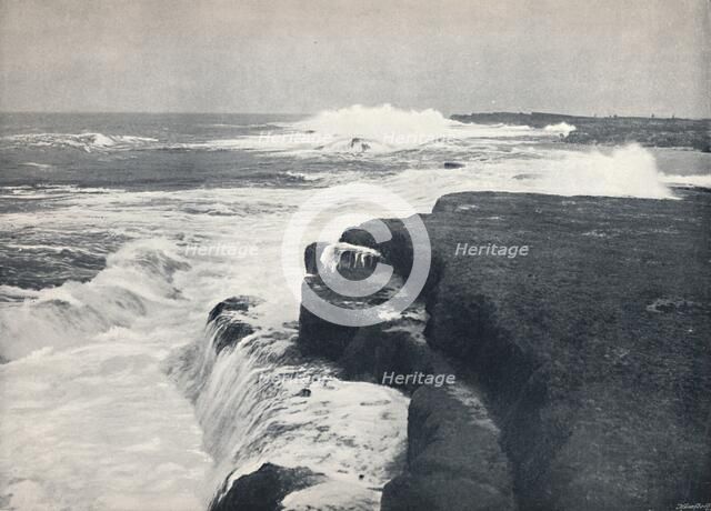 'Filey - Filey Brig', 1895. Artist: Unknown.