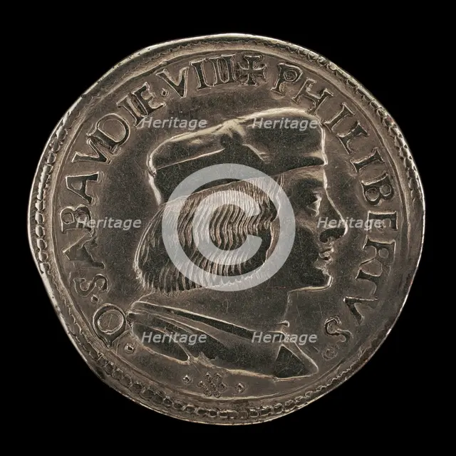 Filiberto II le Beau (the Fair), 1480-1504, 8th Duke of Savoy 1497 [obverse], 16th century. Creator: Unknown.
