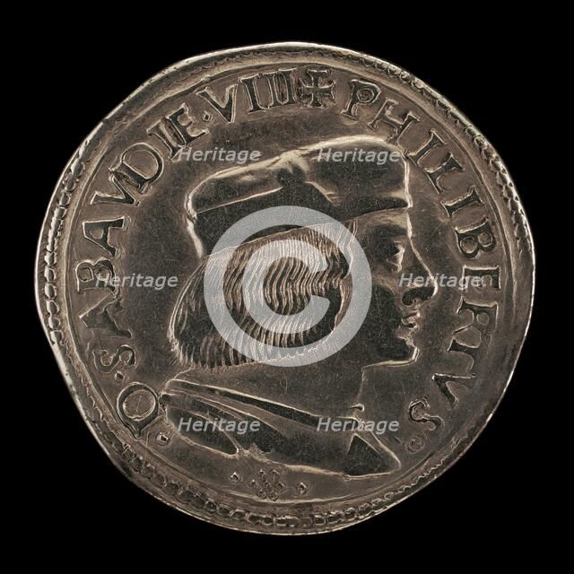 Filiberto II le Beau (the Fair), 1480-1504, 8th Duke of Savoy 1497 [obverse], 16th century. Creator: Unknown.