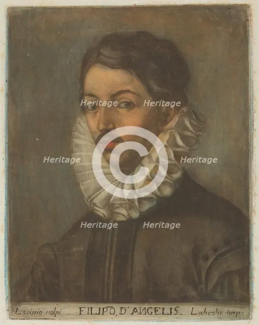 Filippo d'Angeli, 1789. Creator: Carlo Lasinio.