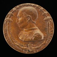 Filippo de Medici, Archbishop of Pisa, 1462-1474 [obverse]. Creator: Bertoldo di Giovanni