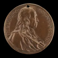 Filippo Lauri, 1623-1694, Italian Painter [obverse], c. 1670. Creator: Charles-Jean-François Chéron