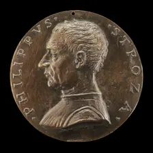Filippo Strozzi, 1428-1491, Florentine Merchant-Prince [obverse], 1489. Creator: Unknown