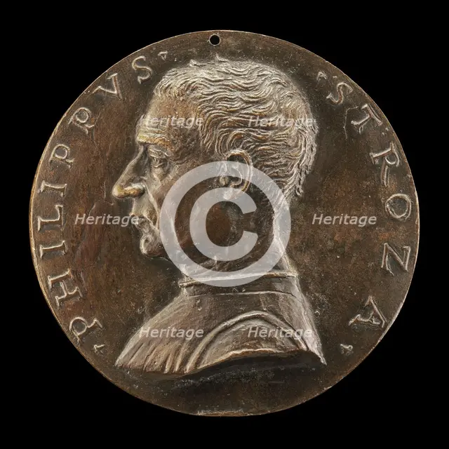 Filippo Strozzi, 1428-1491, Florentine Merchant-Prince [obverse], 1489. Creator: Unknown.