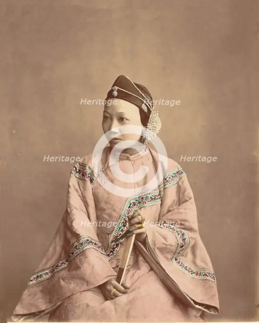 Fille de lanxchow, 1870s. Creator: Baron Raimund von Stillfried.