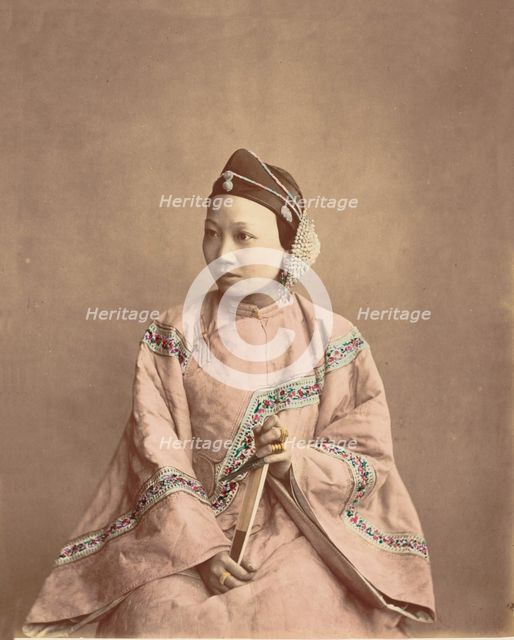 Fille de lanxchow, 1870s. Creator: Baron Raimund von Stillfried.