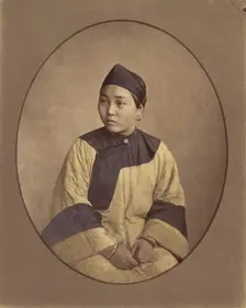 Fille de Lanxchow, 1870s. Creator: Baron Raimund von Stillfried