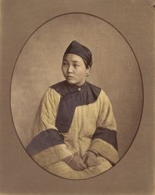 Fille de Lanxchow, 1870s. Creator: Baron Raimund von Stillfried