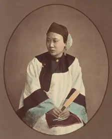 Fille de Lanxchow, 1870s. Creator: Baron Raimund von Stillfried