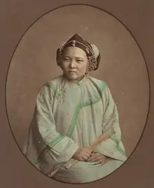 Fille de Lanxchow, 1870s. Creator: Baron Raimund von Stillfried