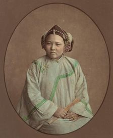 Fille de Lanxchow, 1870s. Creator: Baron Raimund von Stillfried