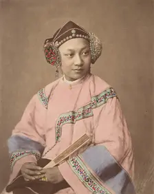 Fille de Lanxchow, 1870s. Creator: Baron Raimund von Stillfried