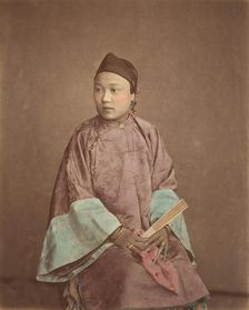 Fille de Shanghai, 1870s. Creator: Baron Raimund von Stillfried