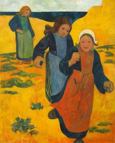 Filles aux grands sables, 1891. Creator: Sérusier, Paul (1864-1927)