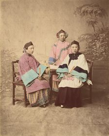 Filles de Lanxchow, 1870s. Creator: Unknown